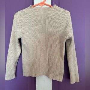 Zara Mock neck knit sweater